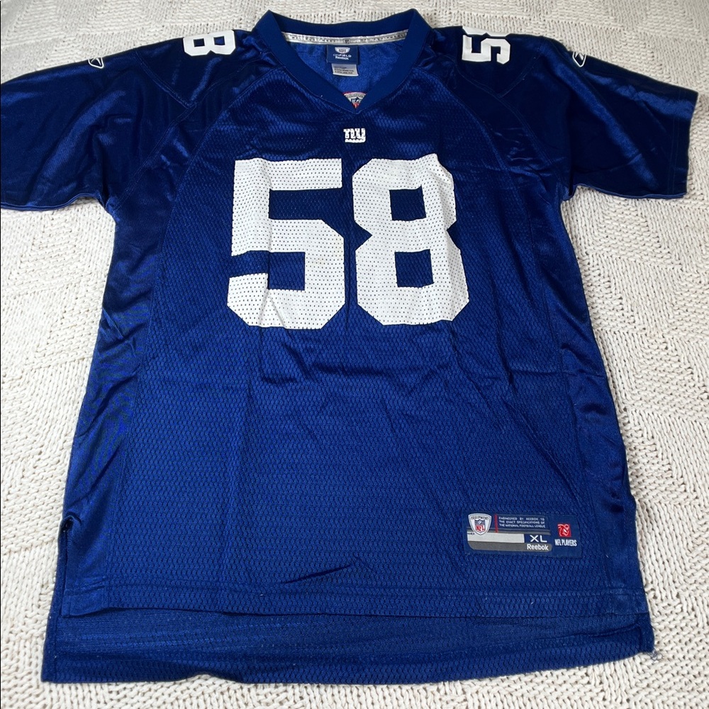 NFL Reebok NY Giants Pierce Jersey